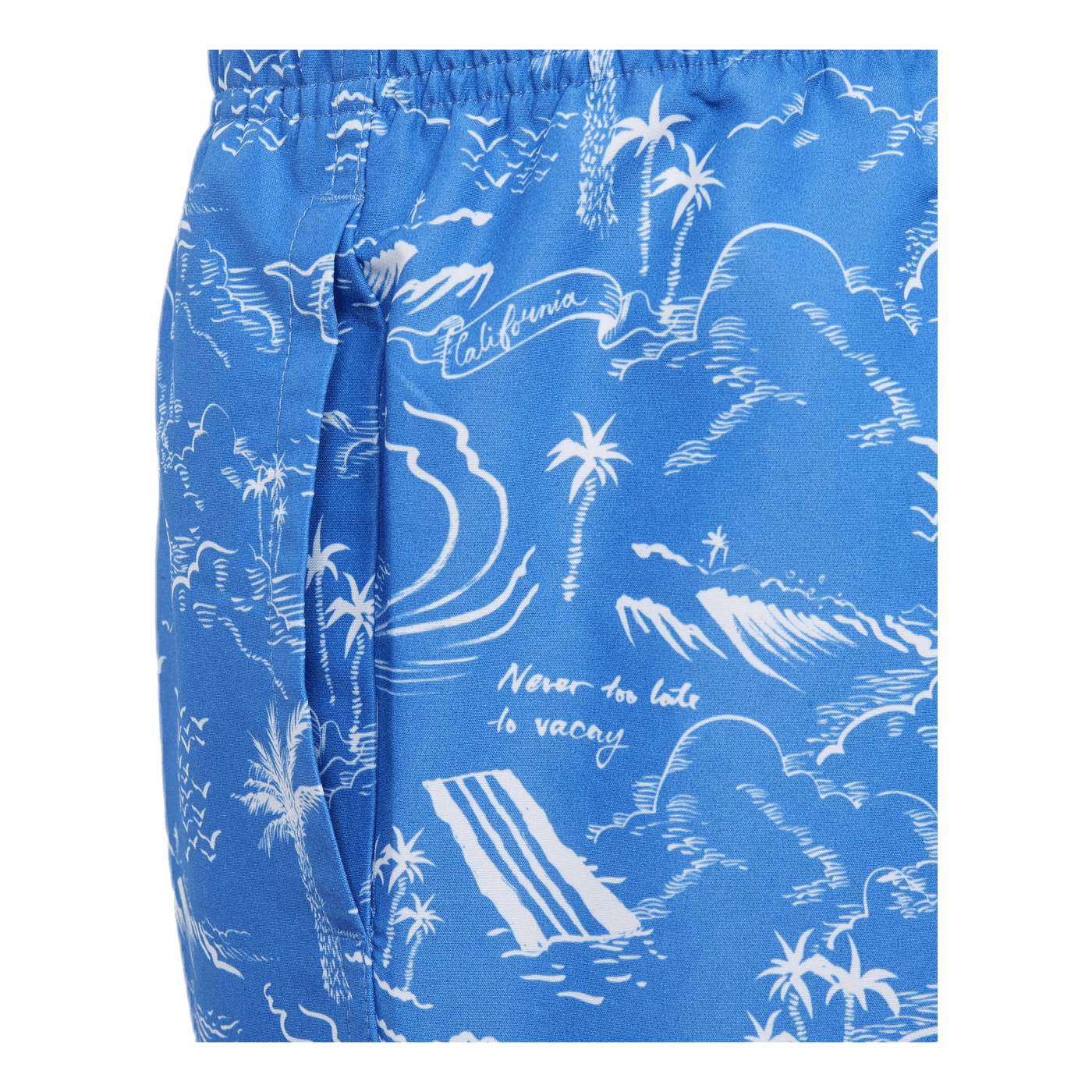 Pattern Boardshorts Youth Blue