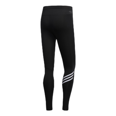 Adidas Run It Tight 3 Stripe Men Black / White