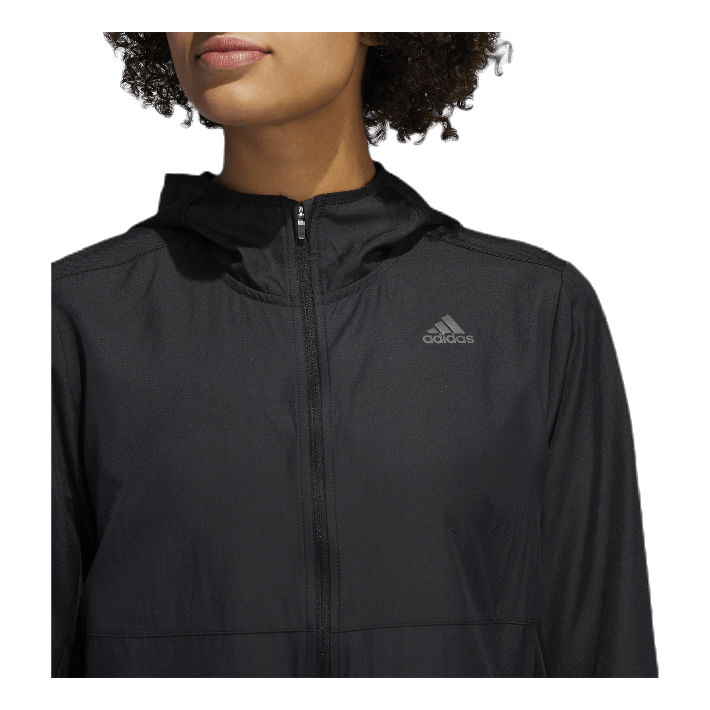 Adidas Own The Run Wind Jacket Hooded Women Black