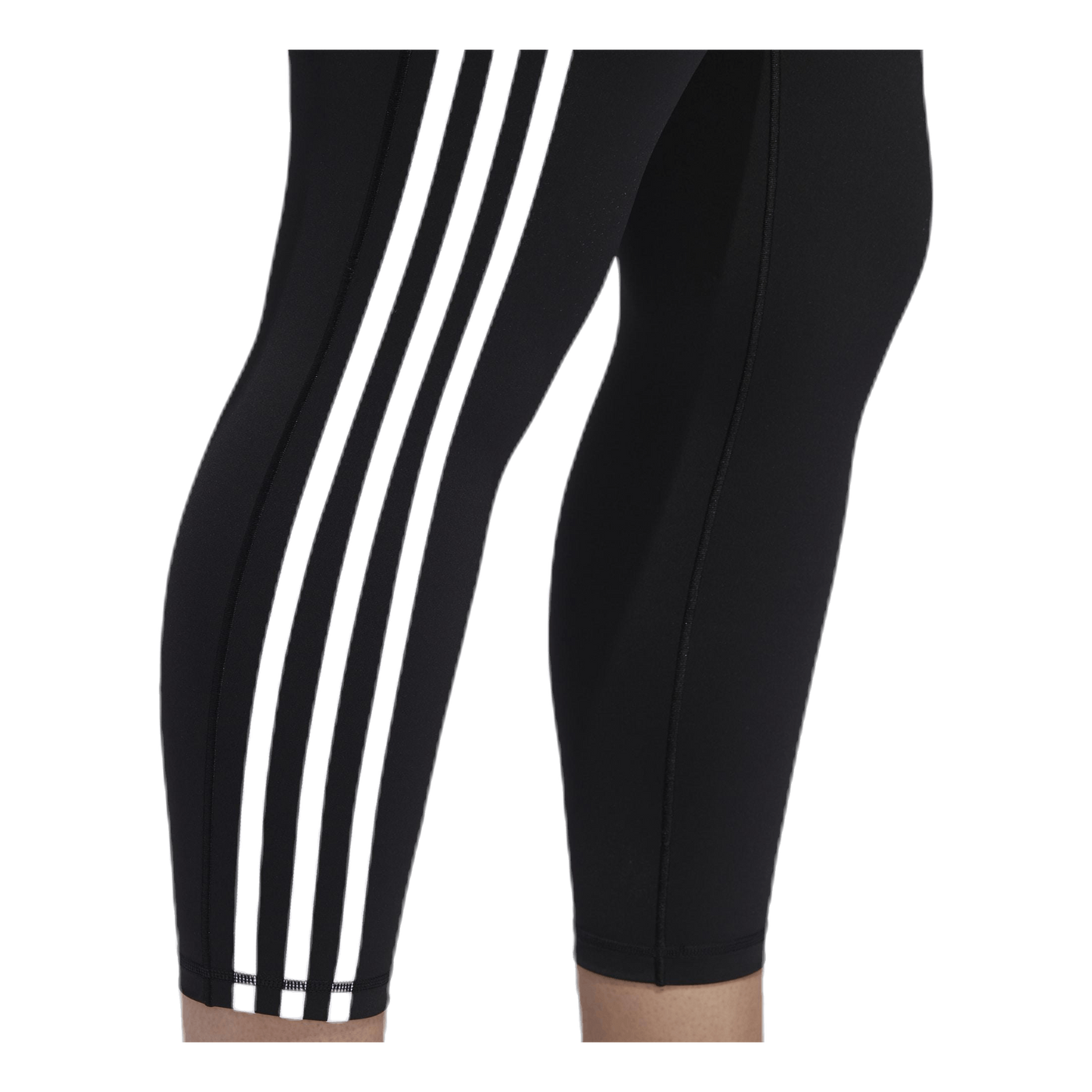 Believe This 2.0 3 Stripe 7/8 Tight Plus Size Black / White