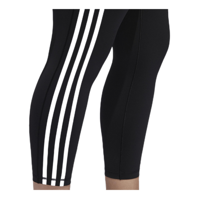 Believe This 2.0 3 Stripe 7/8 Tight Plus Size Black / White