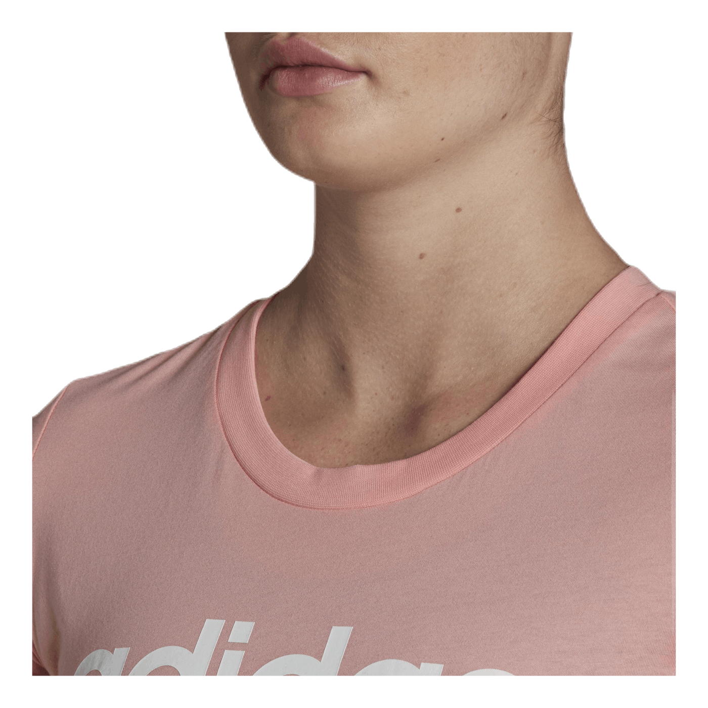 Linear Slim Tee Pink