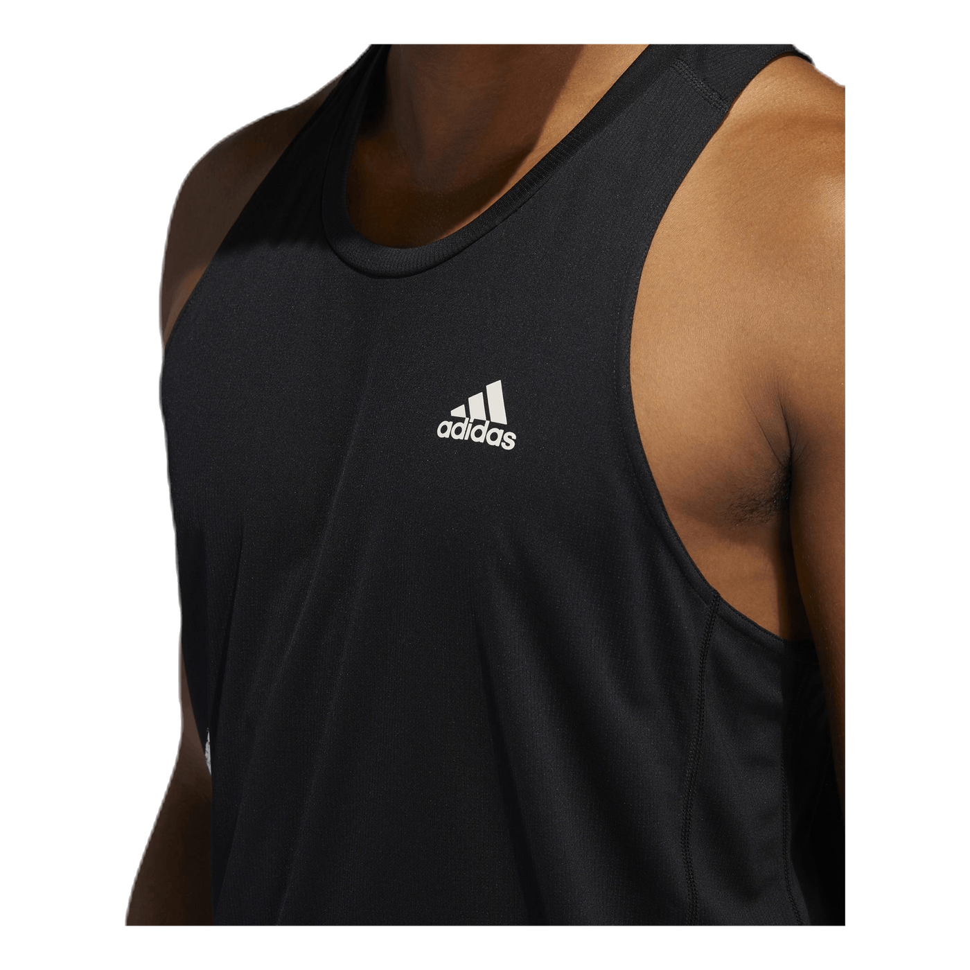 Own The Run Singlet 3S Black