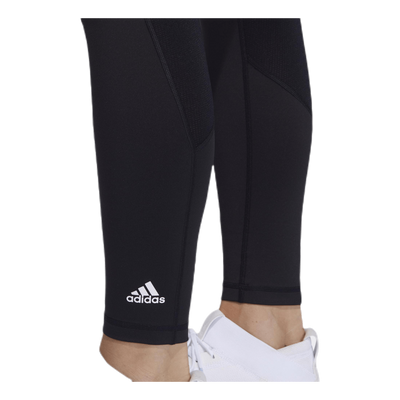 Alphaskin Sport 3 Stripe Long Tight Black / White