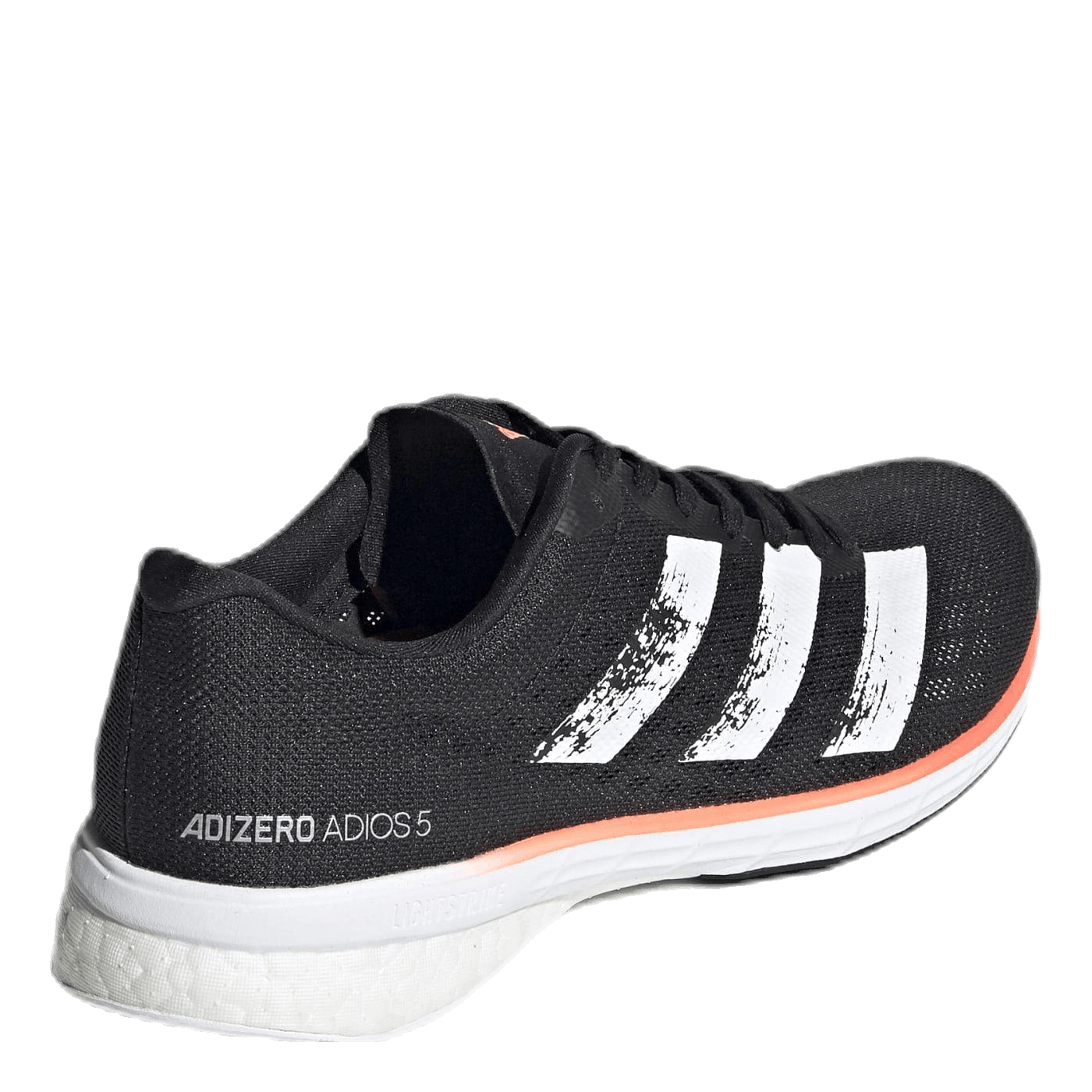 Adizero Adios 5 Shoes Core Black / Cloud White / Signal Coral