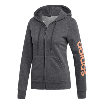 Linear Full Zip Hood Grey