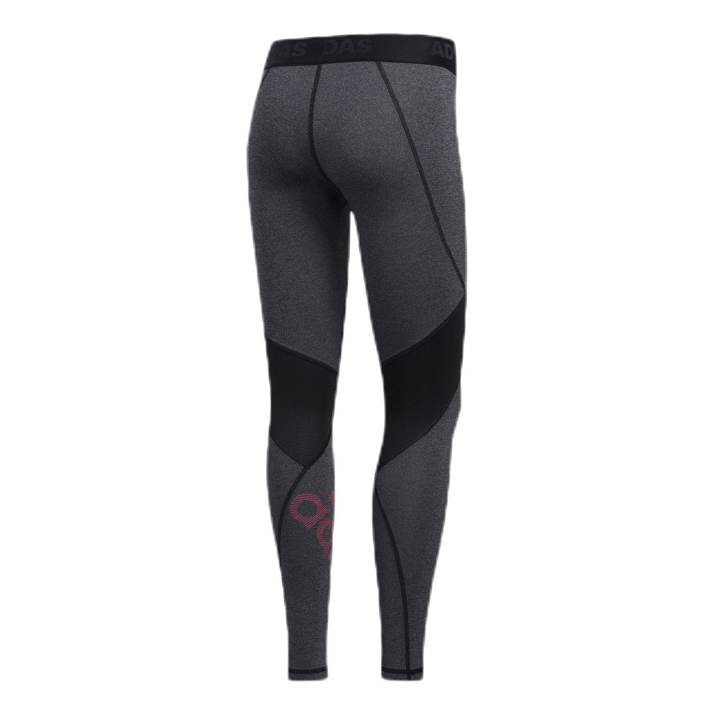 Alphaskin Bos Long Tight Pink/Black