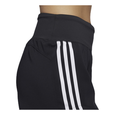 3 Stripe Woven Gym Short Black / Black