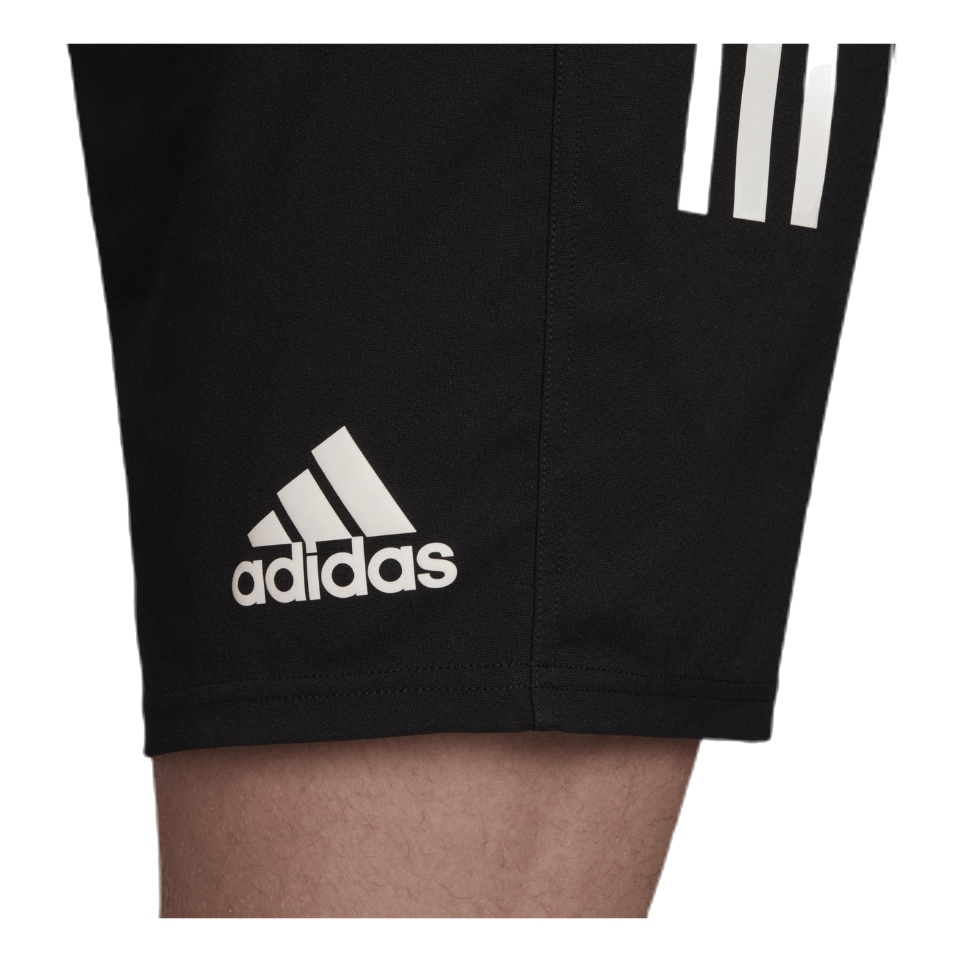 3 Stripe Short White/Black