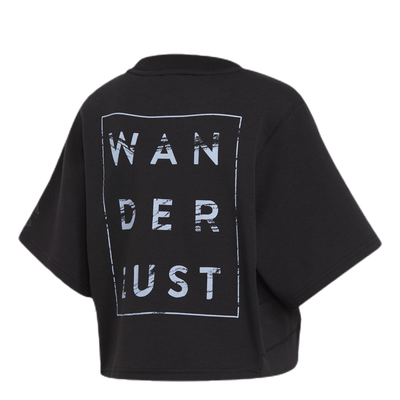 Loose Tee Wanderlust Black