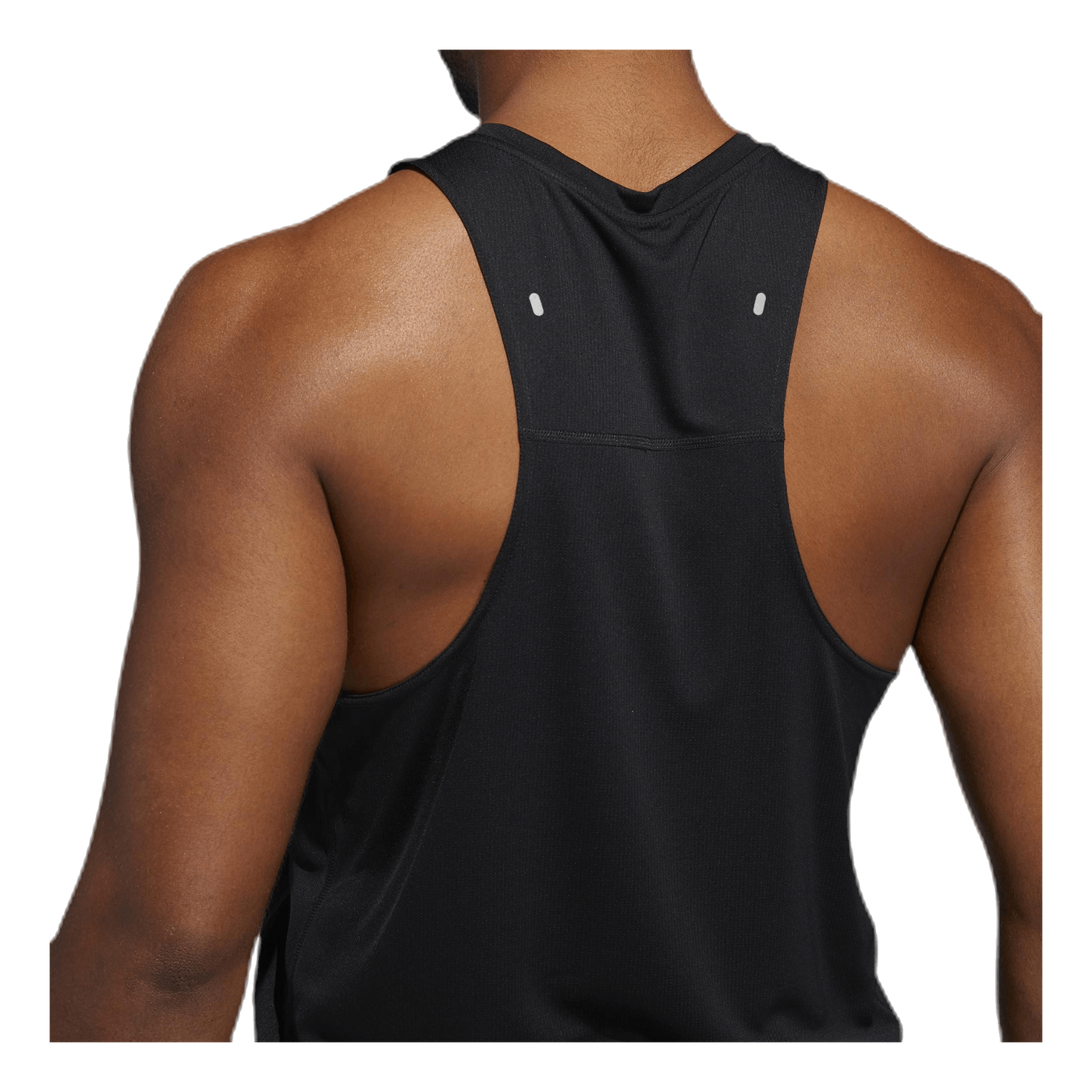 Own The Run Singlet 3S Black