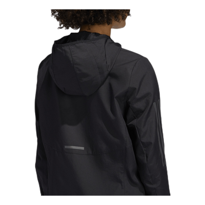 Adidas Own The Run Wind Jacket Hooded Women Black