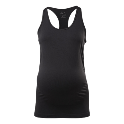 Seamless Maternity Tank Black