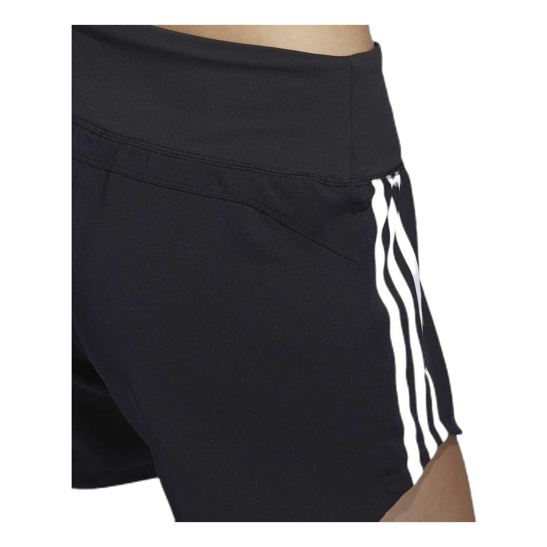 3 Stripe Woven Gym Short Black / Black