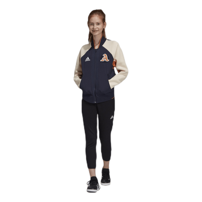 Girls Varcity Jacket  Blue