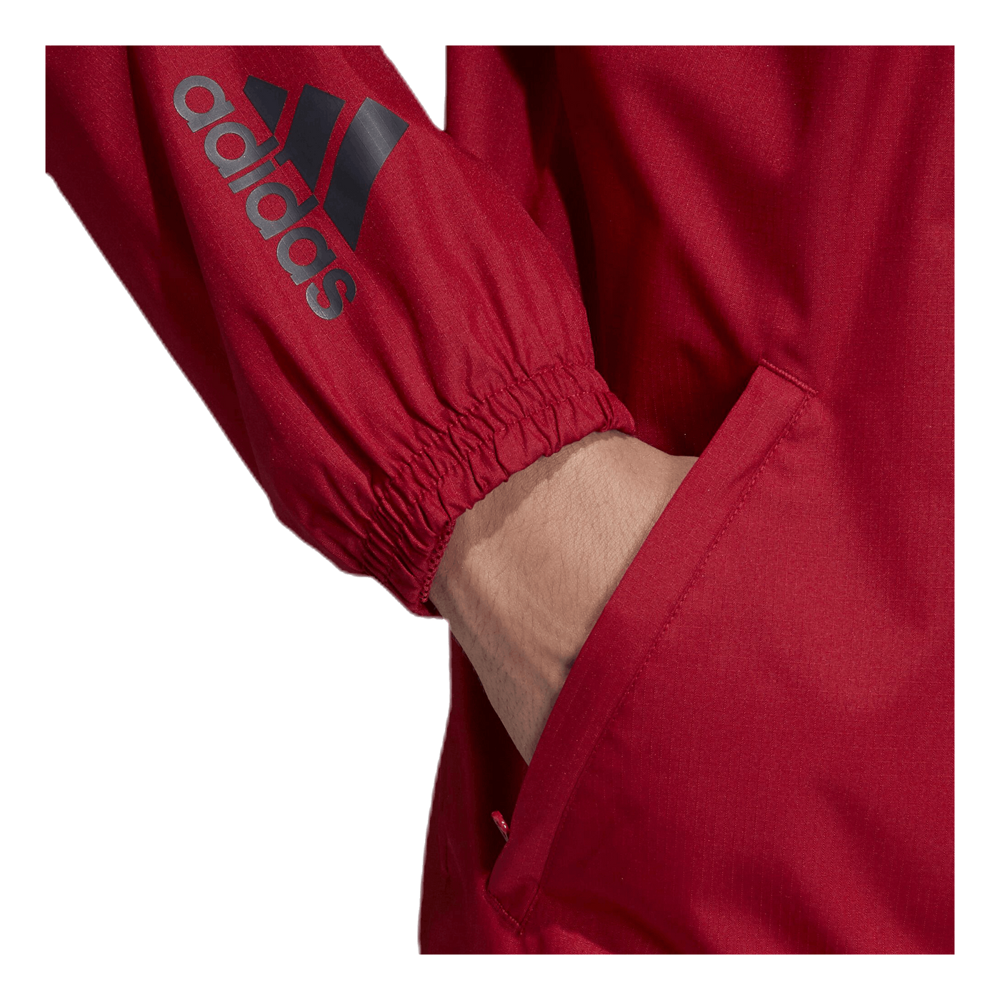 Wind Jacket Lined Red