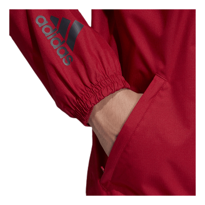 Wind Jacket Lined Red