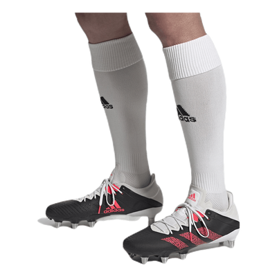 Kakari Z.0 Soft Ground Boots Core Black / Signal Pink / Crystal White / Coral