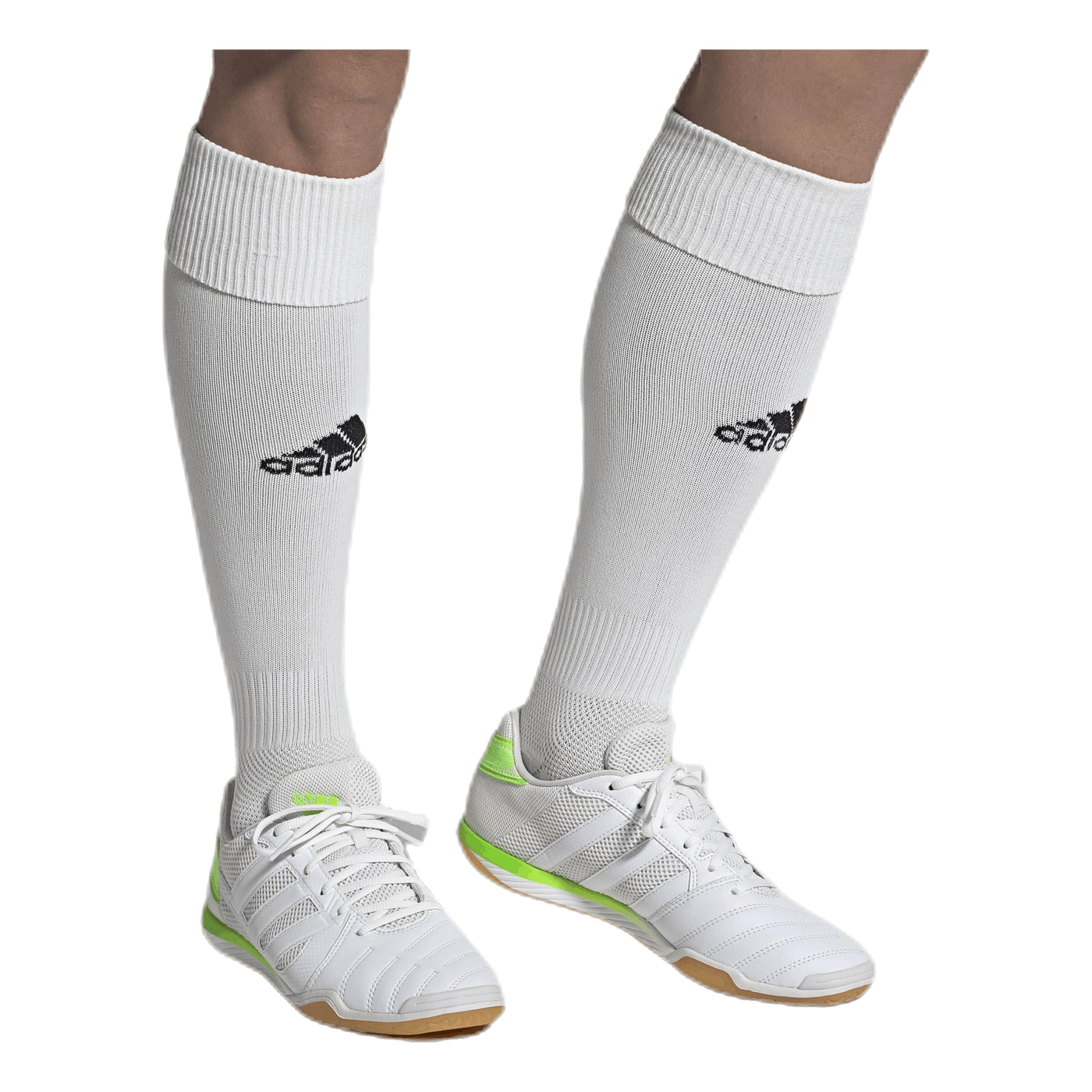 Top Sala Boots Cloud White / Cloud White / Signal Green