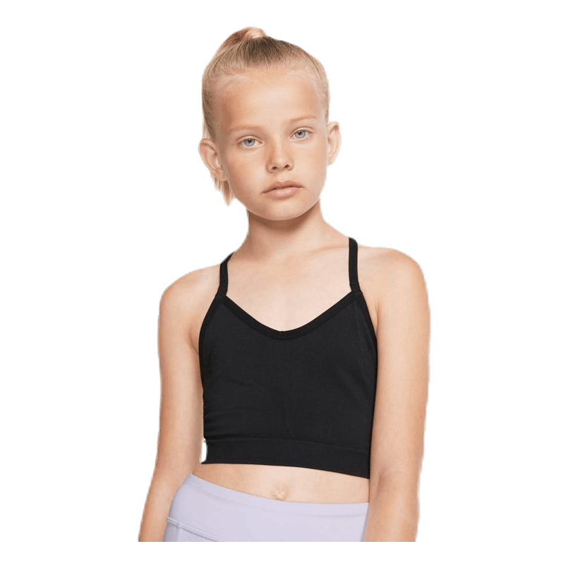 Girls Seamless Dry White/Black