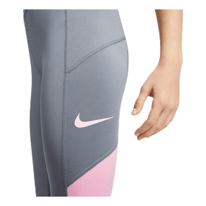 Girls Trophy Tight Pink/Grey