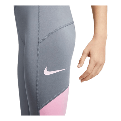 Girls Trophy Tight Pink/Grey