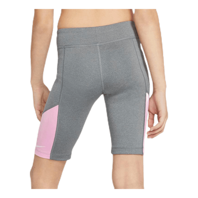 Trophy Bike Shorts Junior Pink/Grey