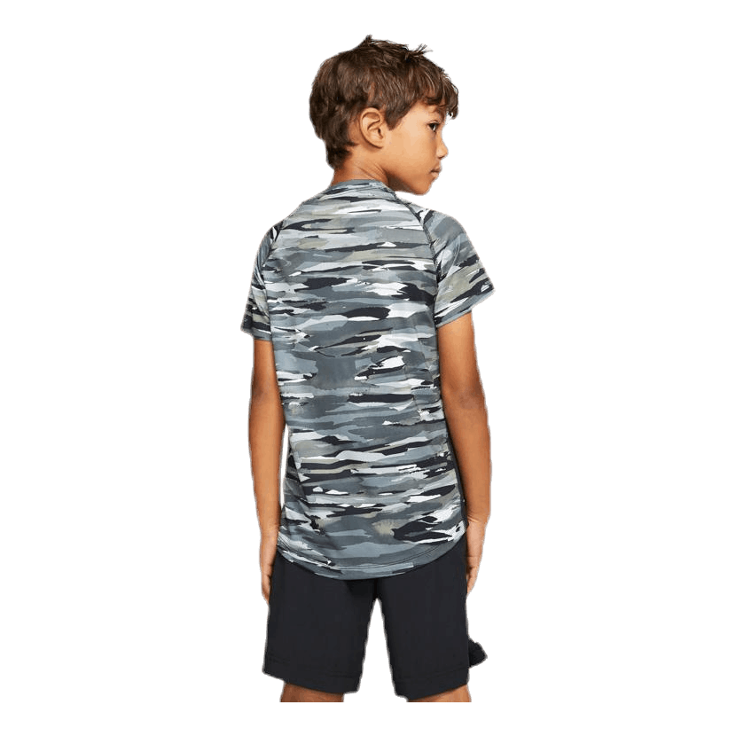 Junior Pro Fitted Camo Black