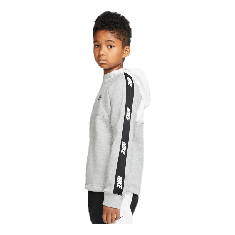 Hybrid 1/2 Zip Fleece Junior White/Black