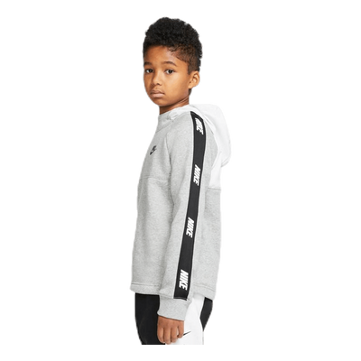 Hybrid 1/2 Zip Fleece Junior White/Black