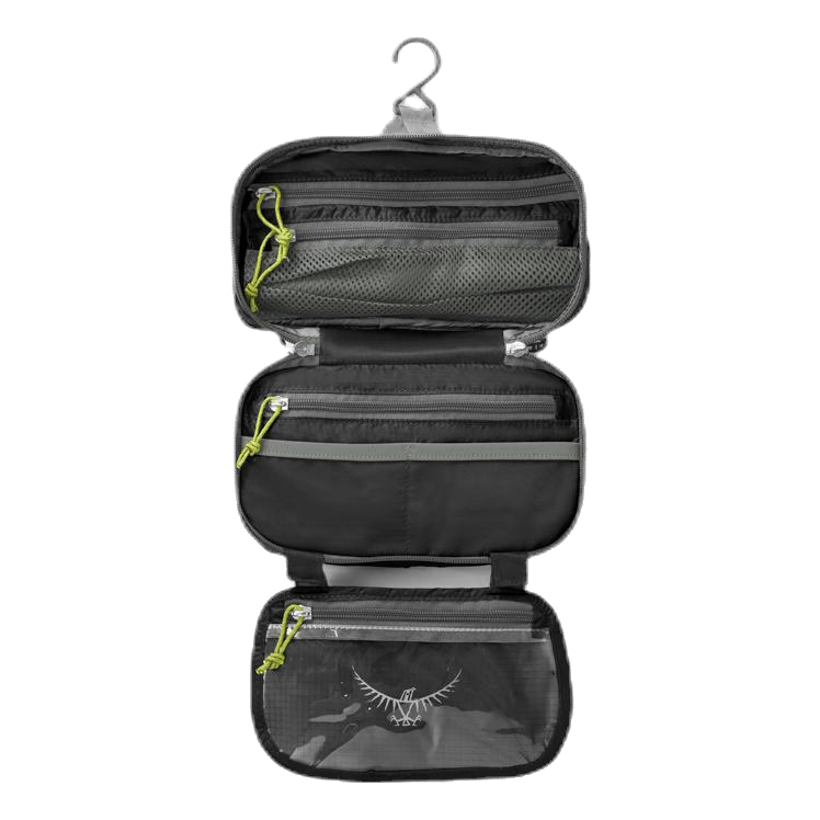 Ultralight Washbag Zip Grey