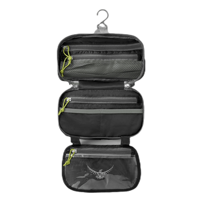 Ultralight Washbag Zip Grey