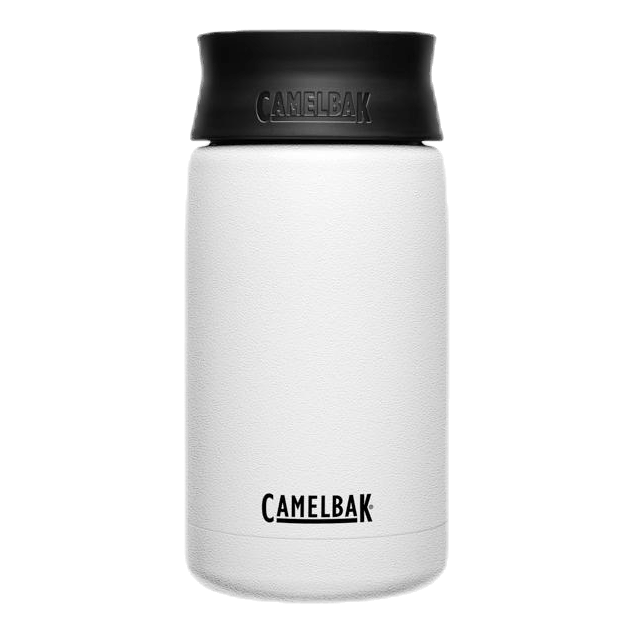 Hot Cap Vacuum Stainless 12oz White