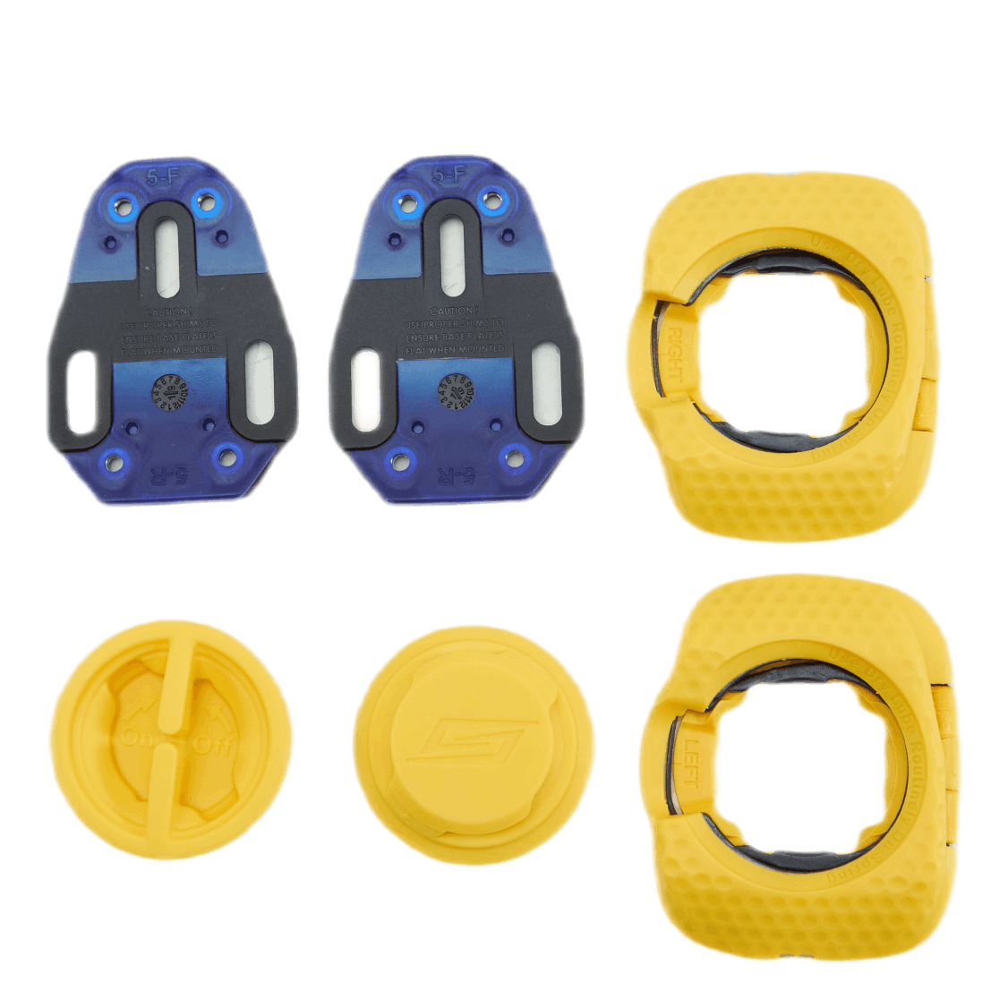 Speedplay Zero Aero Wlkbl Clt Set Yellow