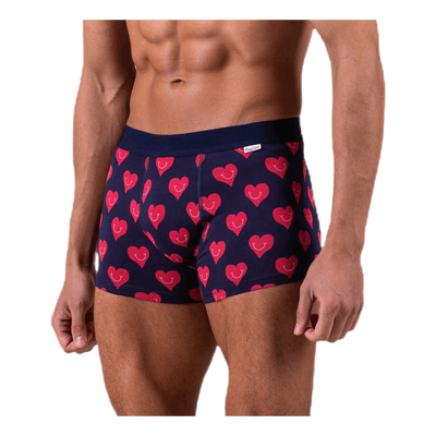 Smiley Heart Trunk Blue