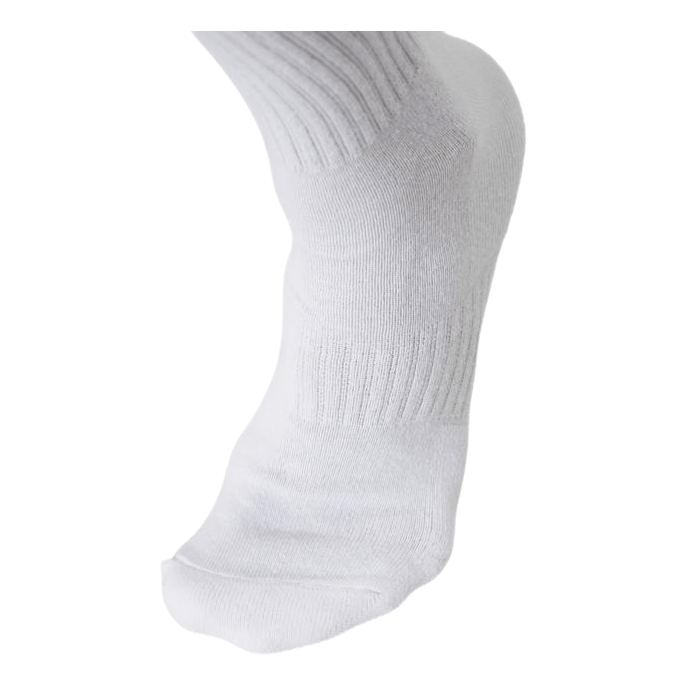 Everyday Cushioned Training Crew Socks (6 Pairs) WHITE/BLACK