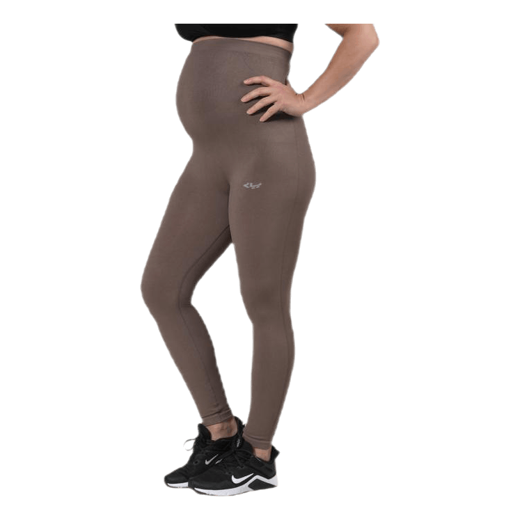 Maternity Seamless Tights Beige/Grey