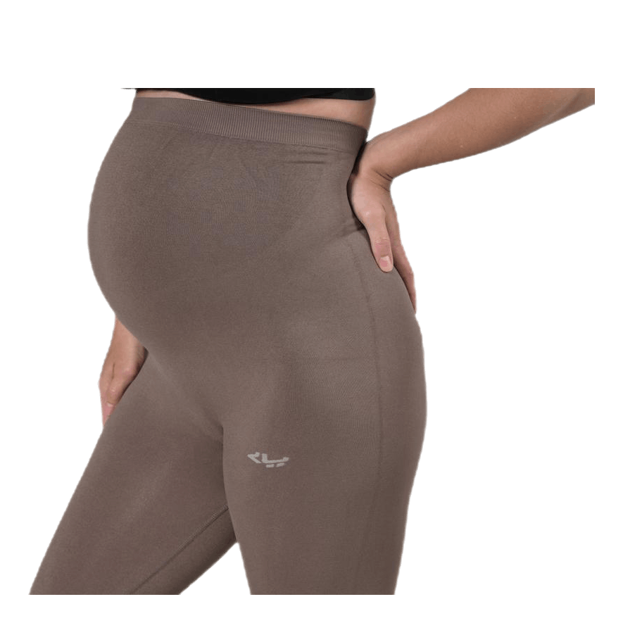 Maternity Seamless Tights Beige/Grey