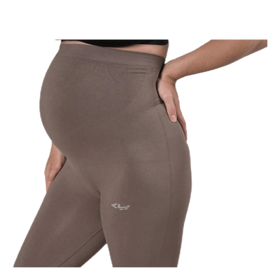 Maternity Seamless Tights Beige/Grey