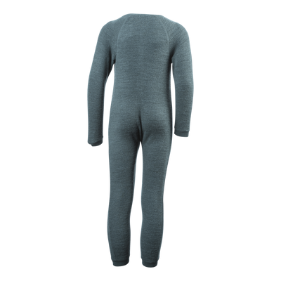 Wmino Wool Brushed Ls Suit Grey