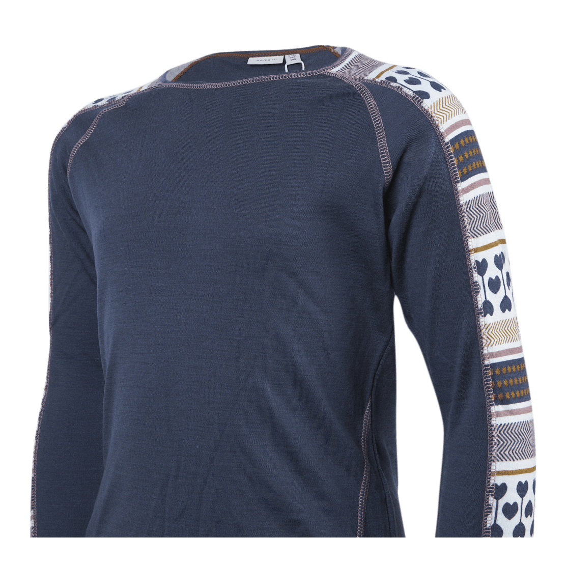 Willto Wool Ls Top Blue