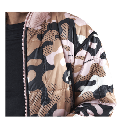 Nyre Parka Pink/Patterned