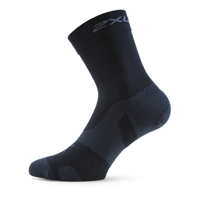 Vectr Cushion Crew Socks Black/Grey