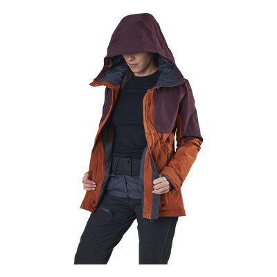 Proof Lt Insulated Jacket Orange/Purple