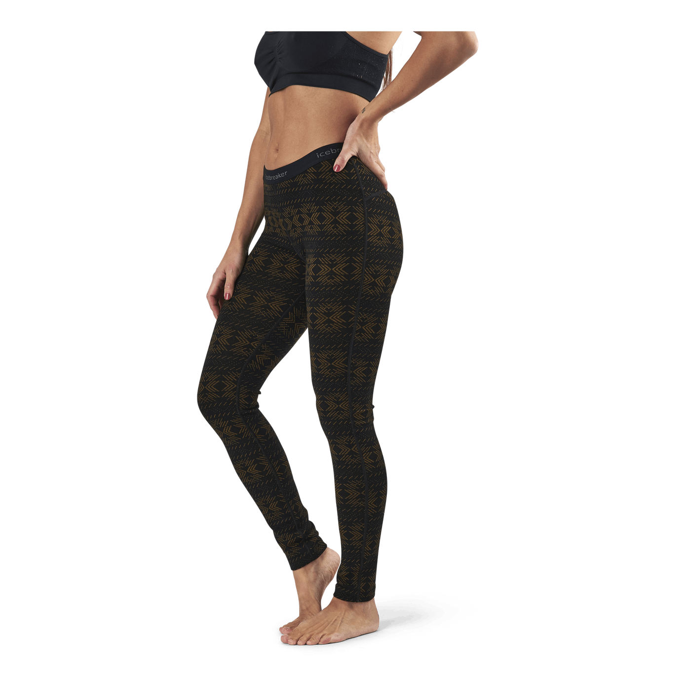 250 Vertex Leggings Crystalline Black