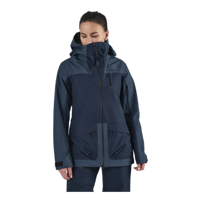 Vertical 3L Jacket Blue