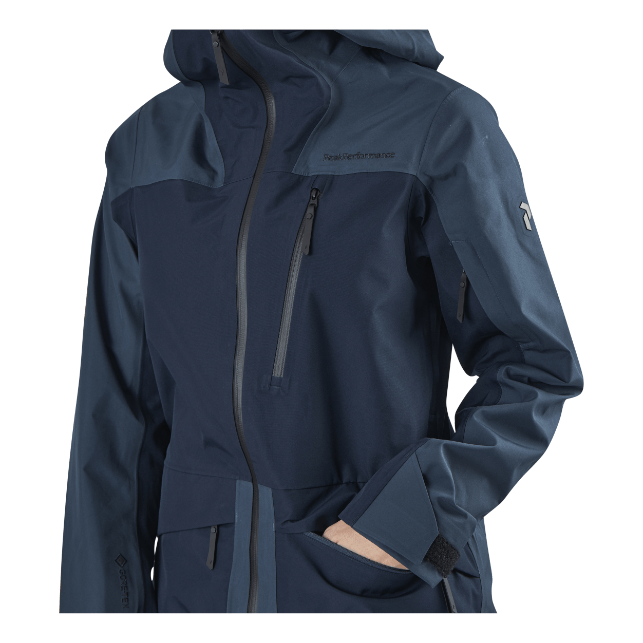 Vertical 3L Jacket Blue