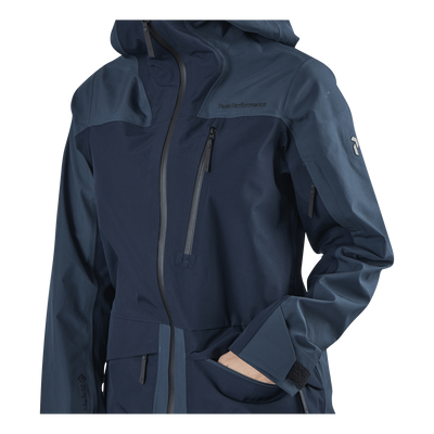 Vertical 3L Jacket Blue