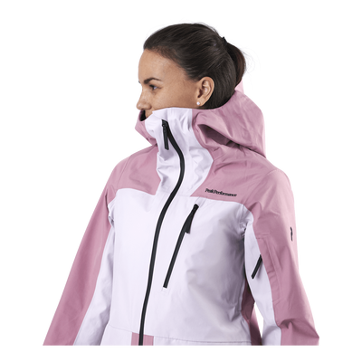 Vertical 3L Jacket Pink