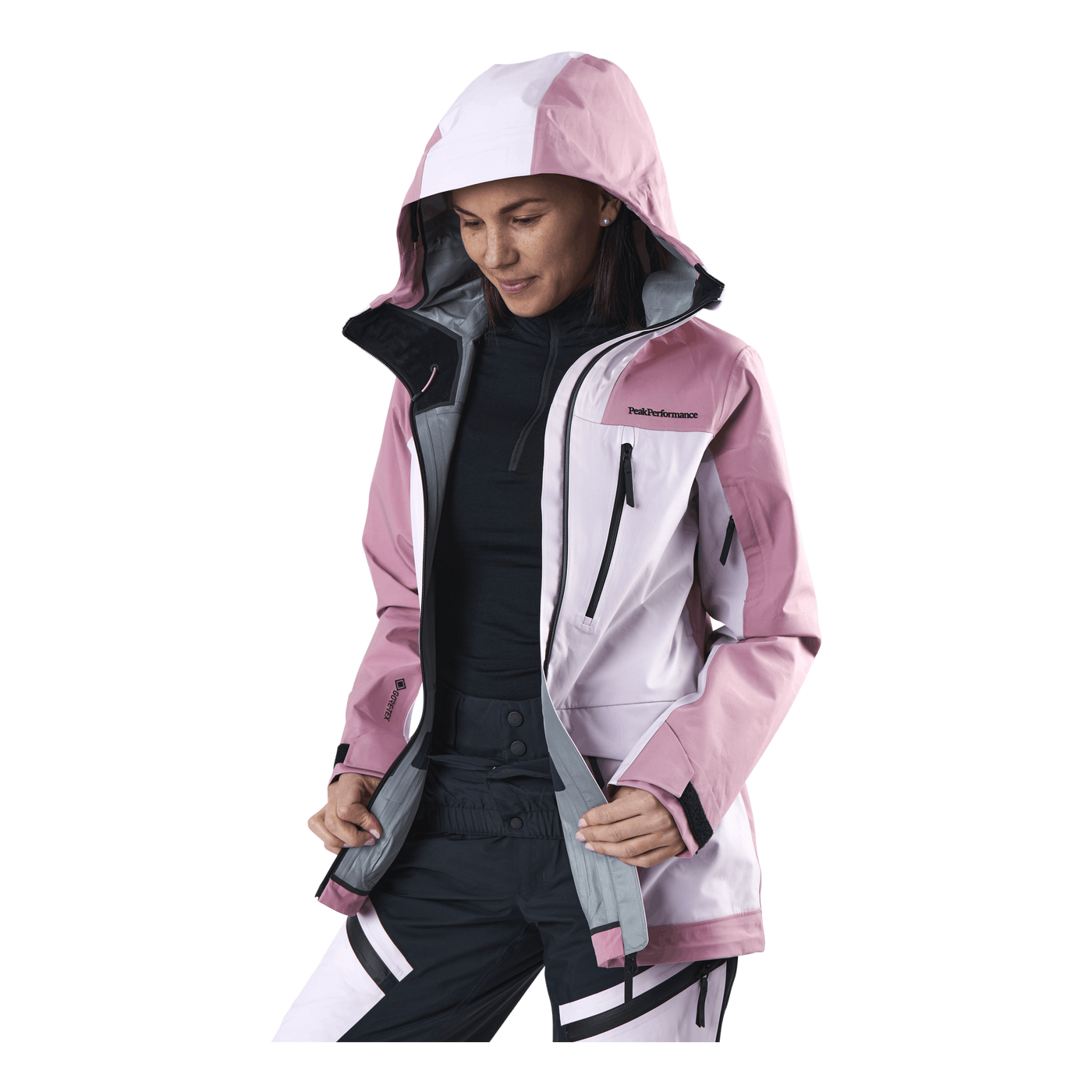 Vertical 3L Jacket Pink